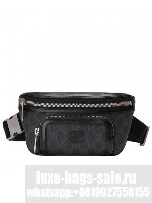 Gucci Belt bag with Interlocking G 682933 Black