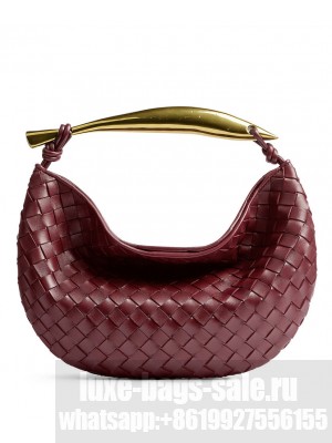 Bottega Veneta Sardine Top Handle Bag 716082 Mauve