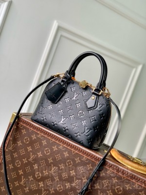Louis Vuitton Monogram Empreinte Alma M26049 black