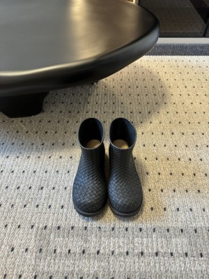 Bottega Veneta Fireman Ankle Boot Black