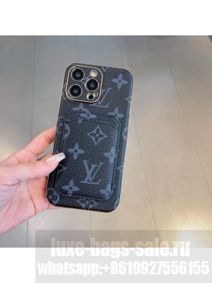 Louis Vuitton iPhone Case 869388 Black
