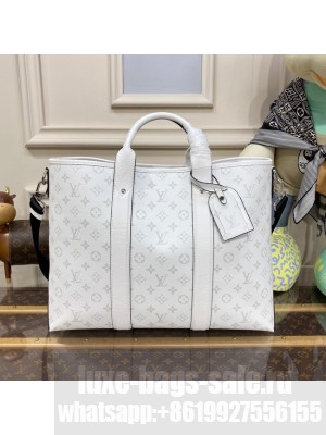 Louis Vuitton Sac Plat 24H M46451 white