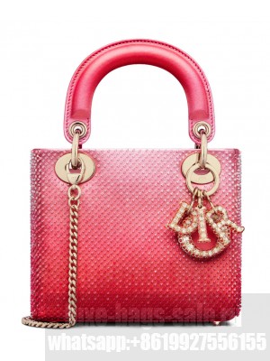 Christian Dior Mini Lady Dior Bag Red