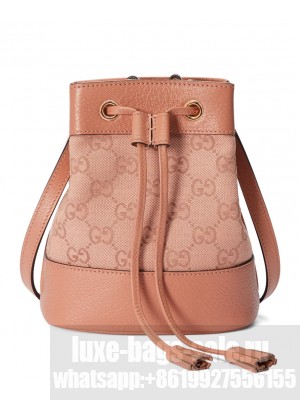 Gucci Ophidia GG Mini Bucket Bag 550620 Pink