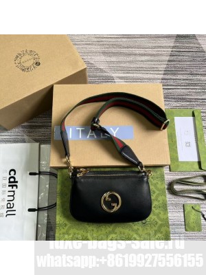 GUCCI OPHIDIA MINI BAG 724599 black