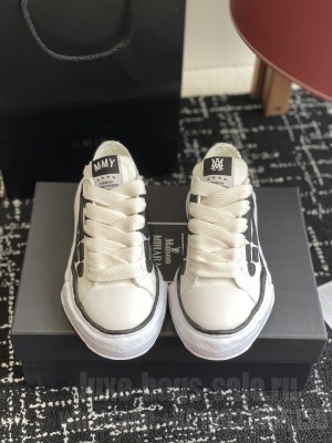 AMIRI x Maison MIHARA YASUHIRO Bones Unisex Sneaker White 2025
