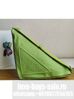 Prada Re-Nylon large shoulder bag 2EV077 green