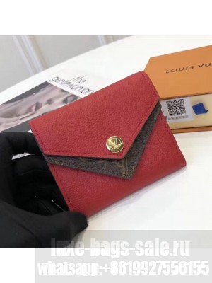 Louis Vuitton Double V Compact Wallet M64419 Red  Collection