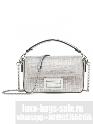 Fendi Baguette Mini 8BS017 Silver