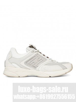 Fendi Unisex Faster Trainers 7E1555 Cream