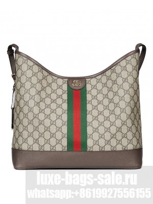 Gucci Ophidia GG Medium Shoulder Bag 781392 Dark Coffee
