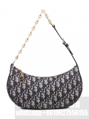 Christian Dior CD Lounge Bag Dark Blue