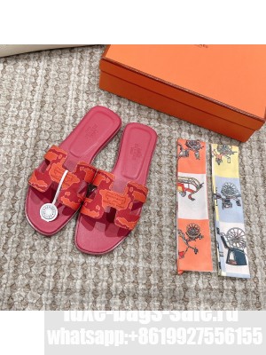 Hermes Oran Flat Slide Sandals 2023 Collection 040
