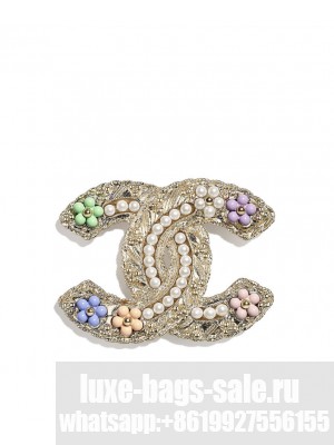 Chanel Brooch AB5966 Golden