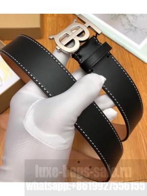 Burberry Width 3.5cm Leather Belt BUR07