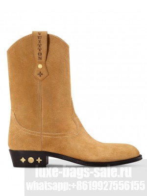 Louis Vuitton Unisex LV Rider Boot 1AD7PH Khaki