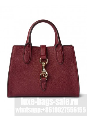 Gucci Small Tote Bag With Hook Closure 795349 Mauve