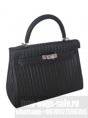 Hermes Mille Gateaux Kelly Swift 25 Black