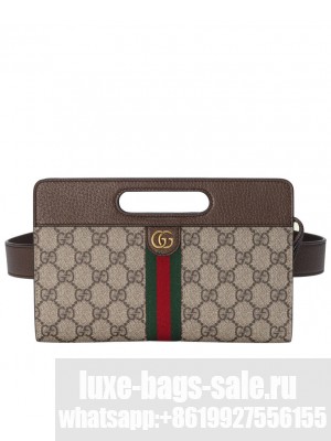 Gucci Ophidia Belt Bag 704196 Dark Coffee