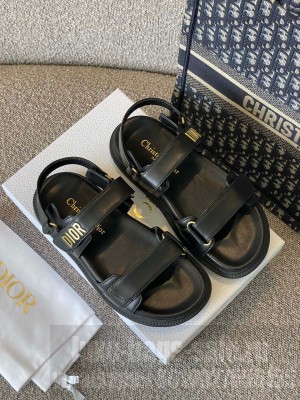 Dior DiorAct Calfskin Flat Strap Sandals 2023 010