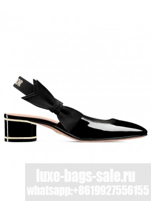 Christian Dior Women's Miss Dior Paris Slingback Pump Black
