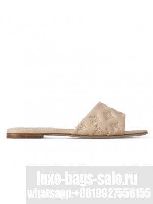 Louis Vuitton Women's Neo Revival Flat Mule 1ACM7S Apricot