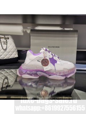 Balenciaga Triple S Clear Sole Trainers Multimaterial Sneakers 2021
