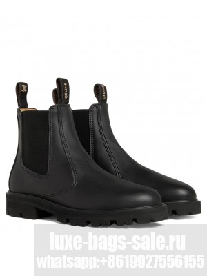 Celine Women's Margaret Chelsea Boot In Calfskin Black