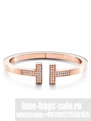Tiffany T Square Bracelet Red