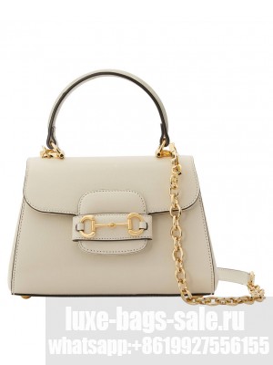 Gucci Horsebit 1955 Mini Bag 703848 Cream