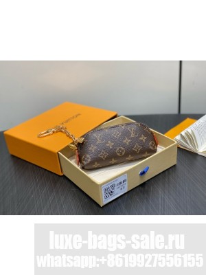 Louis Vuitton NEW Cosmetic Lipstick Pouch M25694 brown
