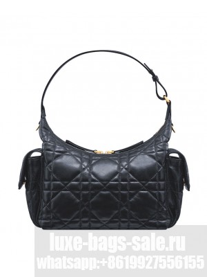 Christian Dior Medium D-Dream Bag Black