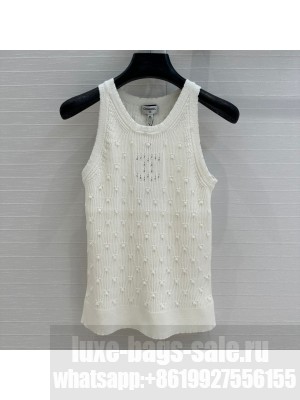 Chanel Knit Vest CH031107 White 2025