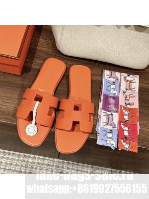 Hermes Oran Flat Slide Sandals 2023 Collection 029