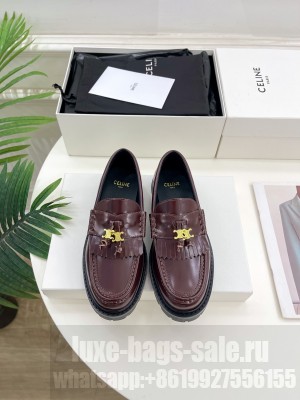 CELINE MARGARET LOAFER WITH TRIOMPHE 014