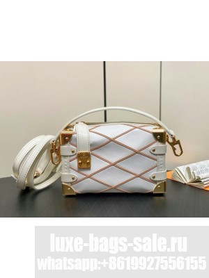 Louis Vuitton Side Trunk MM M24403 white