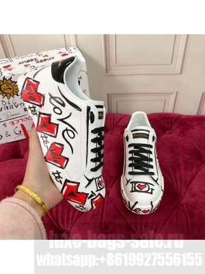 DOLCE & GABBANA UNISEX PORTOFINO LIGHT LOW-TOP SNEAKERS 2022 COLLECTION 014