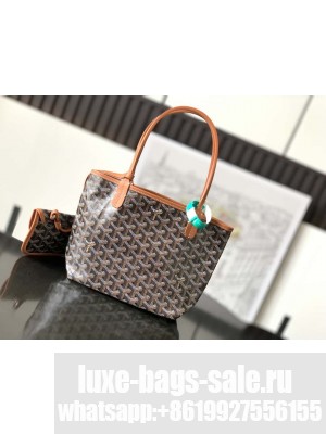 Goyard Saint Louis mini bag black & tan