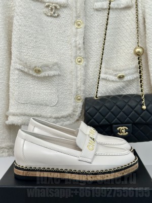 Chanel Loafers With Chain 2024 08