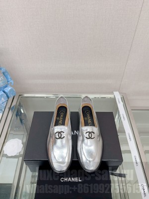 Chanel Calfskin 3cm Black Loafers 2023 031