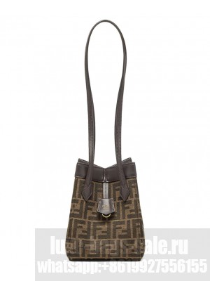 Fendi Origami Mini 8BS083 Dark Coffee