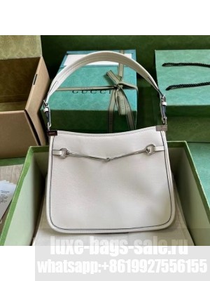 GUCCI JACKIE SMALL SHOULDER BAG 764191 white