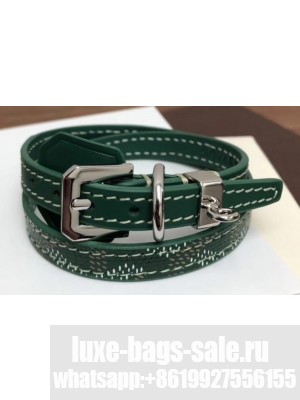 Goyard Edmond Double Bracelet Green