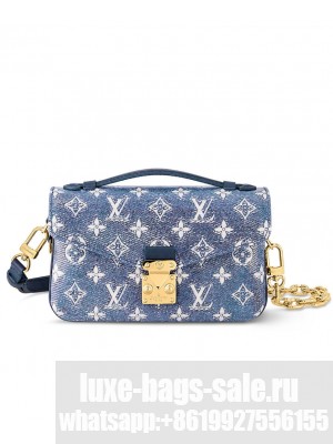 Louis Vuitton Pochette Metis East West M22834 Blue