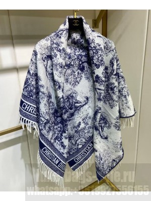 Christian Dior Women s Toile de Jouy Sauvage Beach Towel Blue