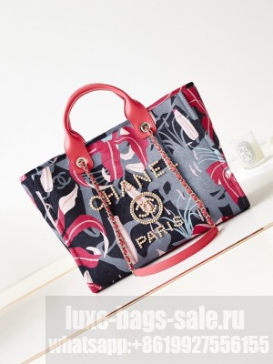 Chanel LARGE 23A SHOPPING BAG AS3257 RED
