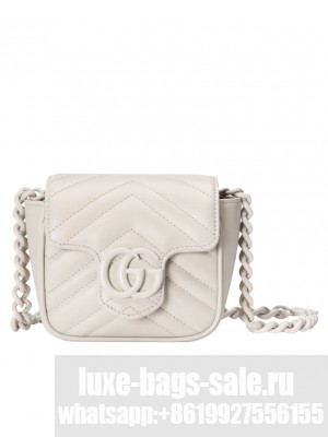 Gucci GG Marmont Belt Bag 739599 Cream
