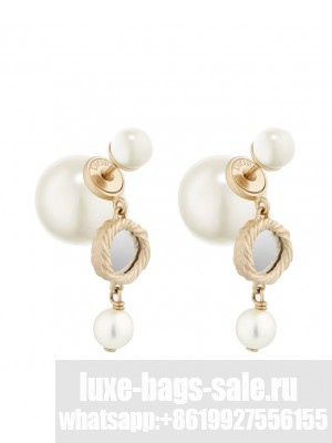 Christian Dior Women's Dior Tribales Earrings White