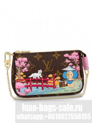 Louis Vuitton Mini Pochette Accessoires M45905 Brown