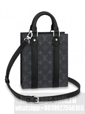 Louis Vuitton Sac Plat Mini M46453 Black